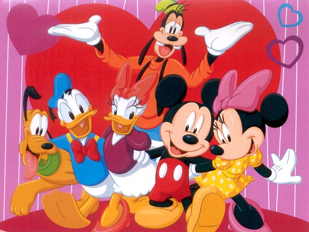 Mickey Mouse Valentines Hd Wallpaper â Bkpk